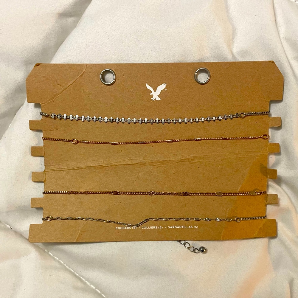4 American Eagle Chokers